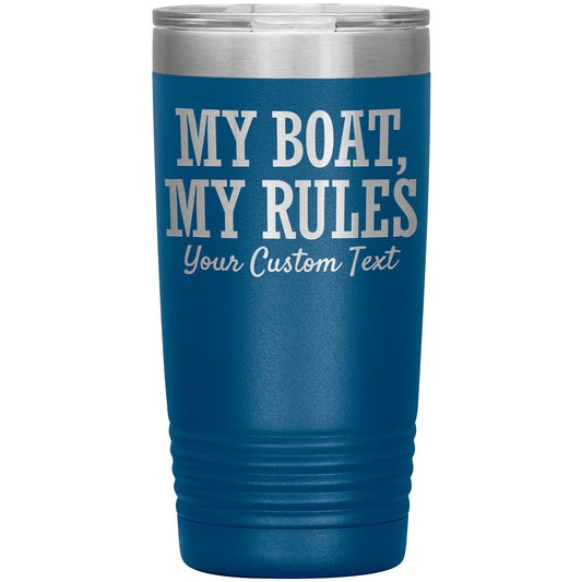 Engraved Yeti Tumbler, Lake Life Cup, Boating Gifts, Boating