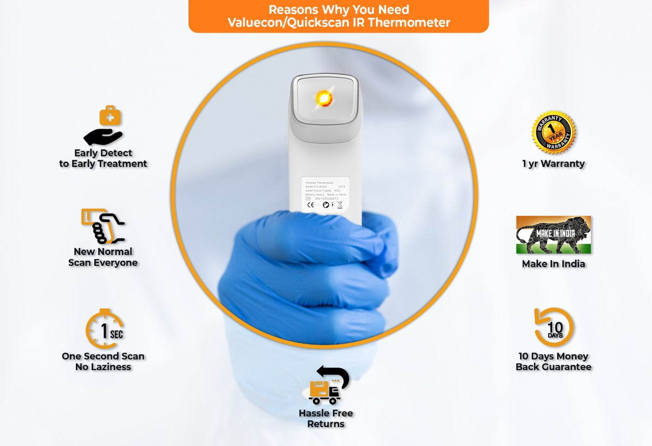 Infrared Thermometer features