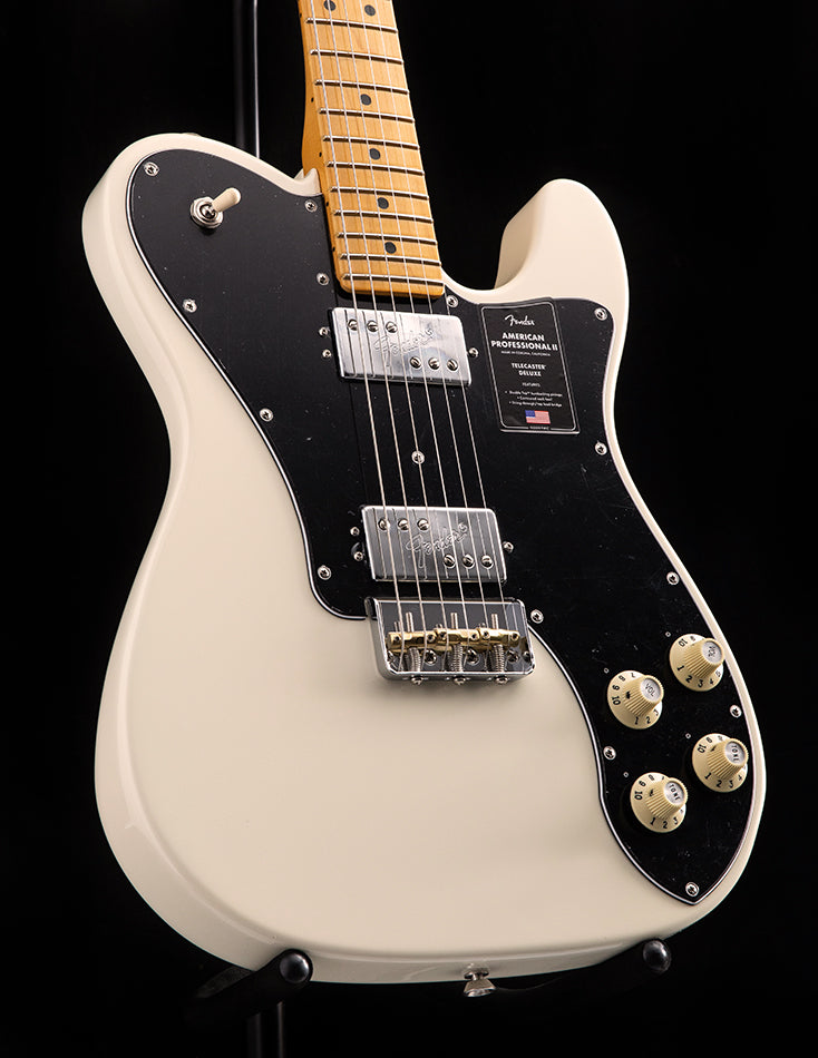 Fender American Professional Ii Telecaster Deluxe Olympic White Brians Guitars