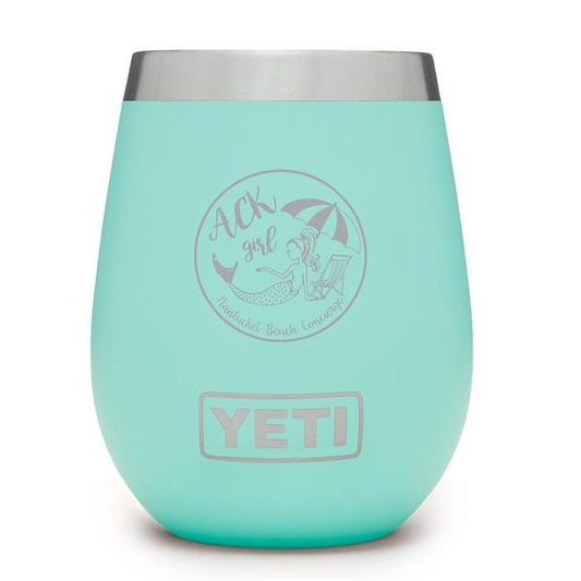 YETI RAMBLER® 10 OZ WINE TUMBLER WITH MAGSLIDER™ LID - OBX engraved  Hatteras Lighthouse navy – Kitty Hawk Kites Online Store