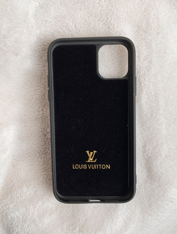 LUVLY- Designer Brand Inspired iPhone Case With Card Holder