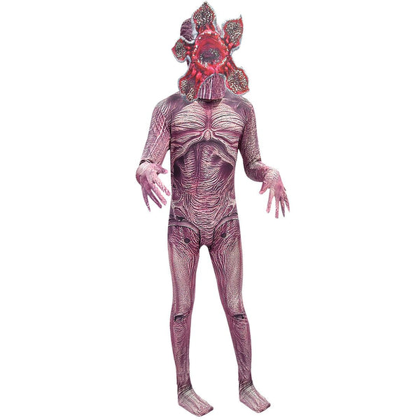 Stranger Things Zombie Corpse Flower Jumpsuit Costume For Kids Hallowe - halloween jester hat roblox