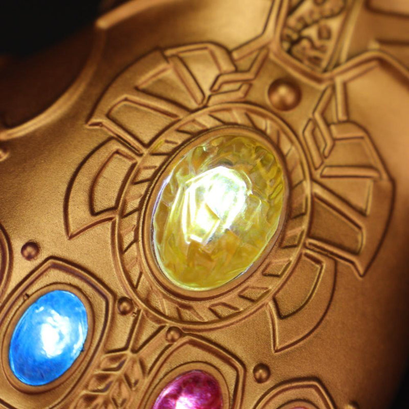 Avengers Endgame Thanos Infinity Gauntlet Gloves Kids Edition Led Lig - thanos glove roblox