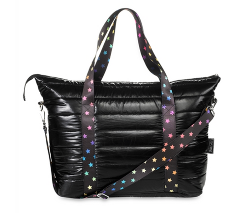 Star Shaped Tote Bag Dark Gray 