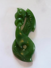 Garth Wilson custom made pounamu jade greenstone Manaia