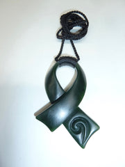 Garth Wilson custom made pounamu jade greenstone ribbon