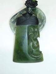 Garth Wilson custom made pounamu jade greenstone Manaia