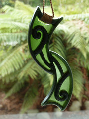 Garth Wilson custom made pounamu jade greenstone piece