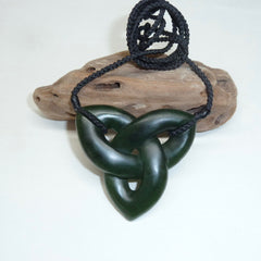 Garth Wilson custom made pounamu jade greenstone celtic piece