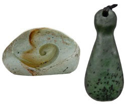 Kokopu pounamu jade