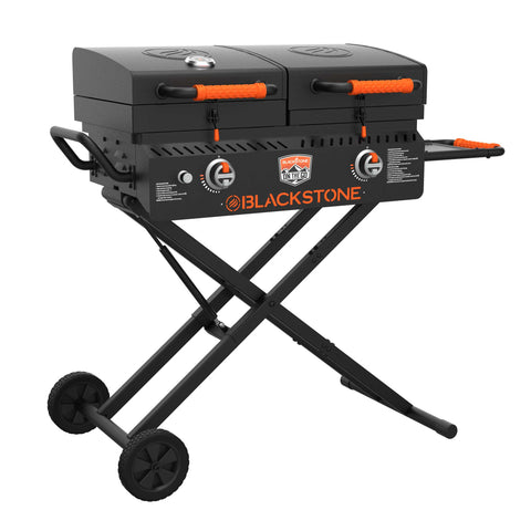 Griddle with Scissor Legs- Tailgater Closed lid