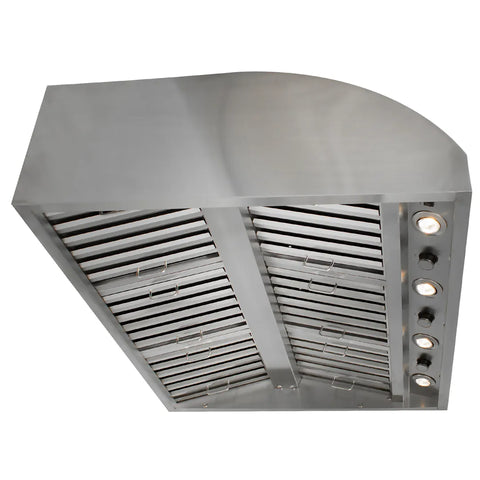 Side view of Blaze Grills 36-Inch Vent Hood