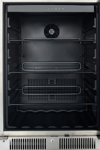 Inside of the Blaze Grills 24-Inch Outdoor Refrigerator