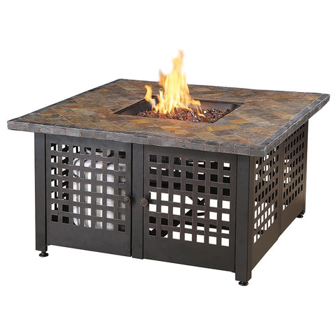 Endless Summer Elizabeth Outdoor Fire Table on a white background