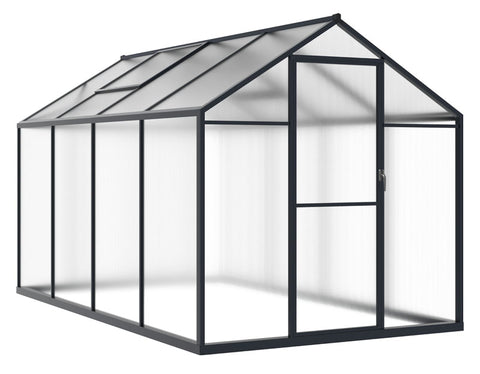VEIKOUS Aluminum Greenhouse Kit on a white background