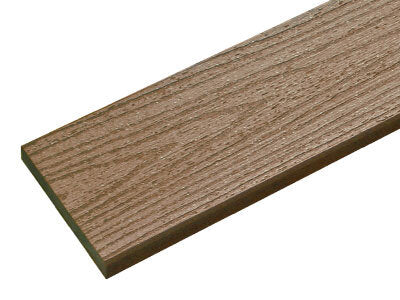 Sample of the composite tan finish for floor boards of a Gazebo-in-a-box Gazebo Kit