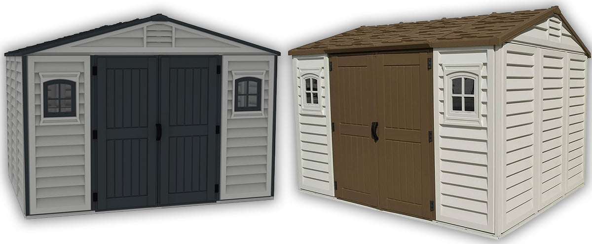 duramax woodbridge and duramax apex storage shed