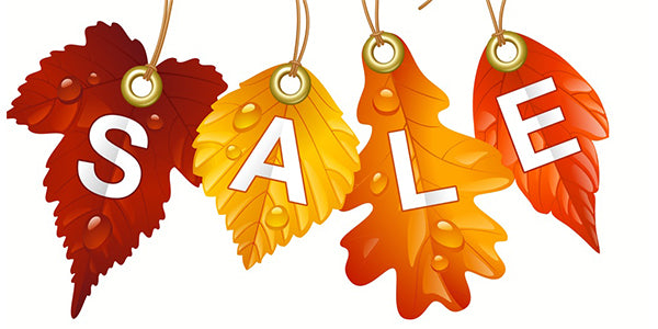 fall sale sign