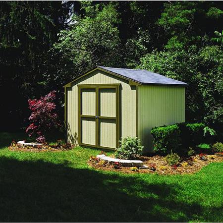 Handy Home Cumberland Shed Situated in a Natural Backyard Setting