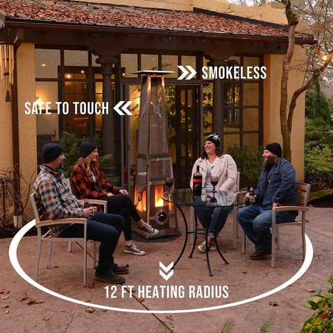 Timber Stoves Big Timber Elite® Patio Heater main features