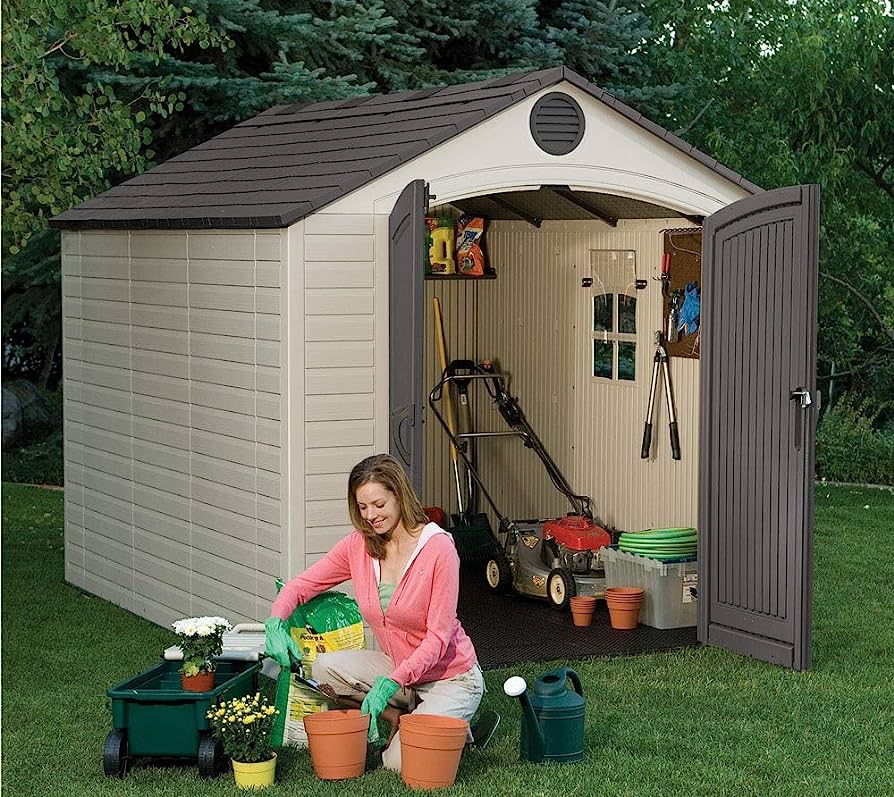 Plastic shed