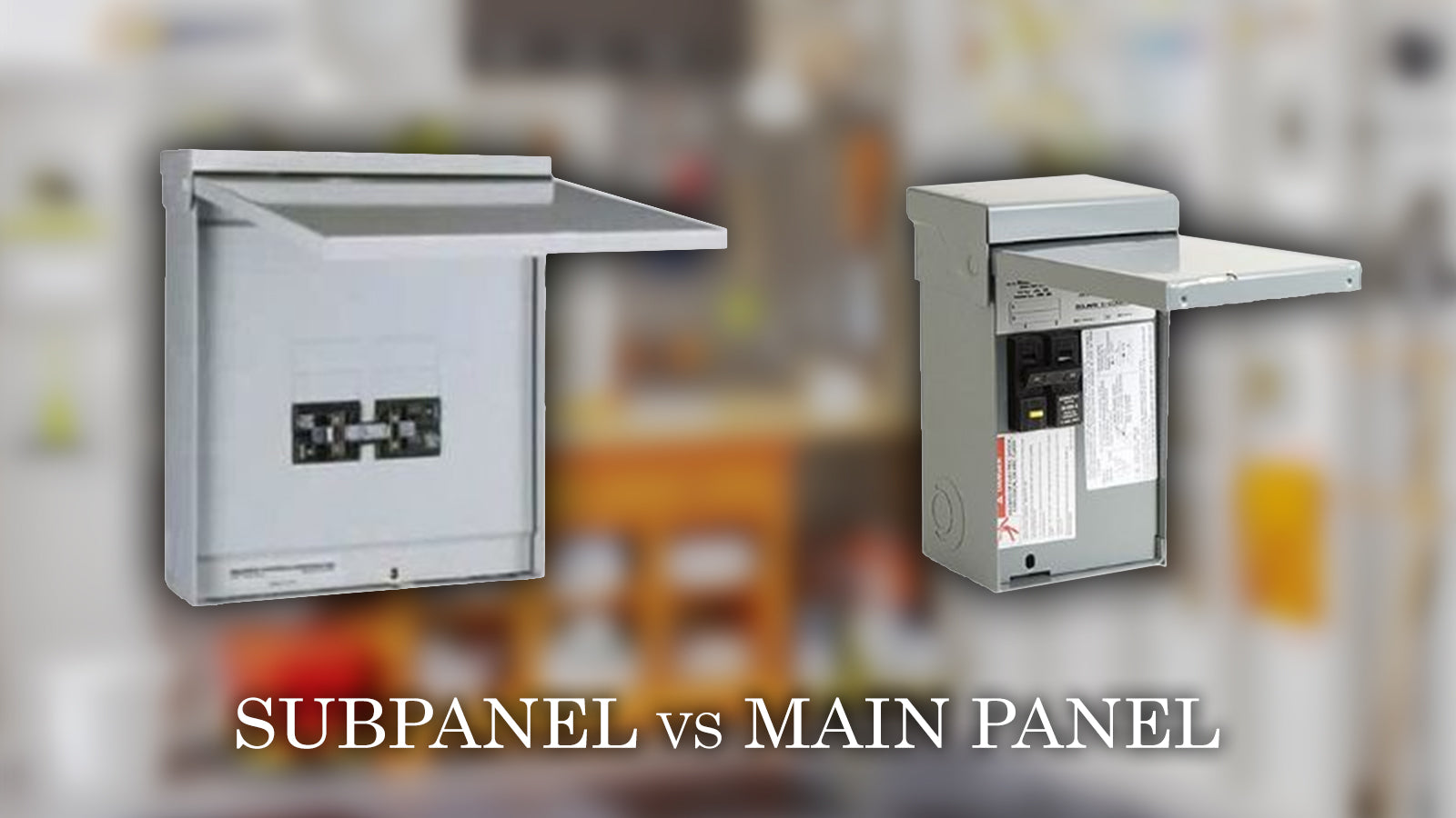 subpanel vs main panel