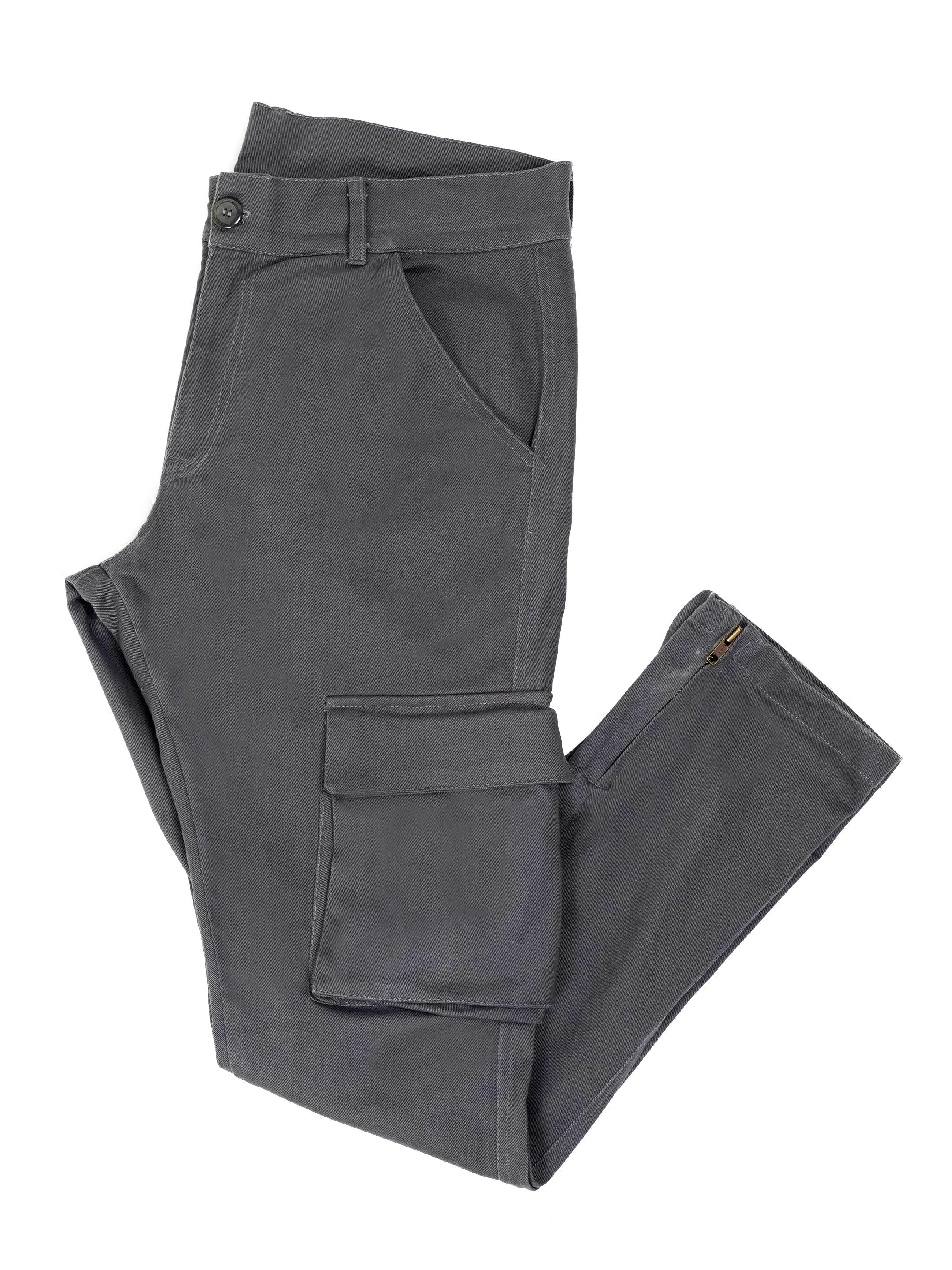 Dark Gray Cargo Pants Men'S Four Seasons Street Casual Sports Double  Pleated Design Solid Color Multi Pocket Straight Tube Zipper Leg Drawstring Cargo  Pants - Walmart.com