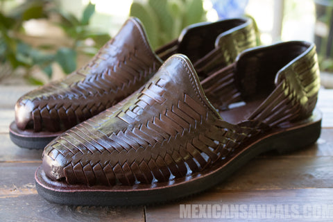 mexican leather sandals mens