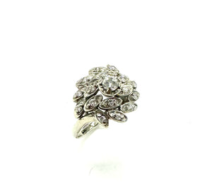 1/3 Ctw Diamond Leaf Design Ring - Dick's Pawn Superstore