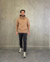 Heavy Plain Pocket Logo Hoodie -Biscuit Tribal Society