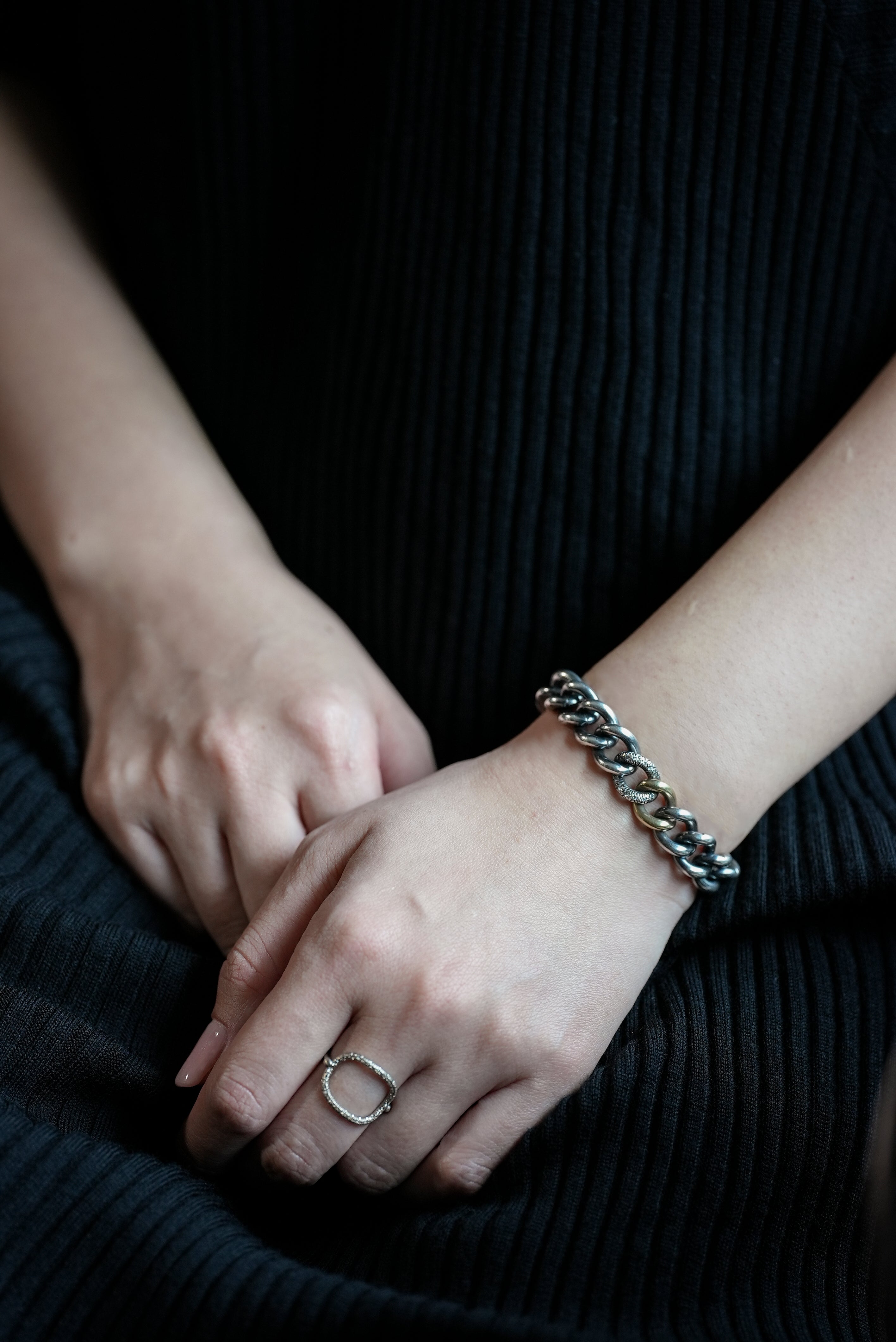 日本限定 ハム ハムエタ Humete Chain Bracelet 【太いほう ...