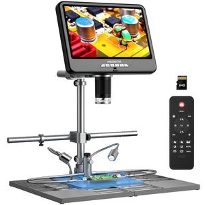 AD210S-Pro 4K 60FPS Soldering Digital Microscope HDMI 2.0 with Audio - Andonstar