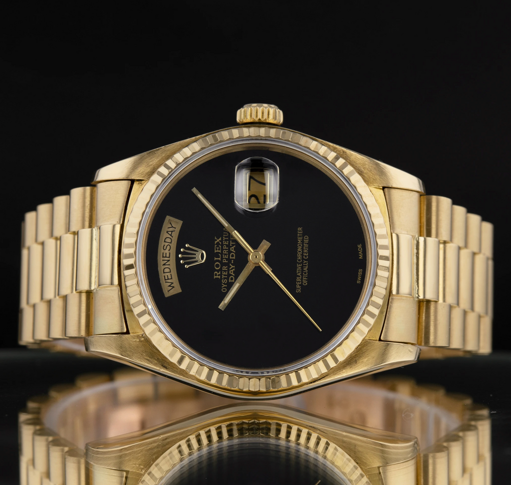 Introducing The 1994 Rolex Day-Date 'President' 18238 With Onyx Dial –  Watches Of Wales
