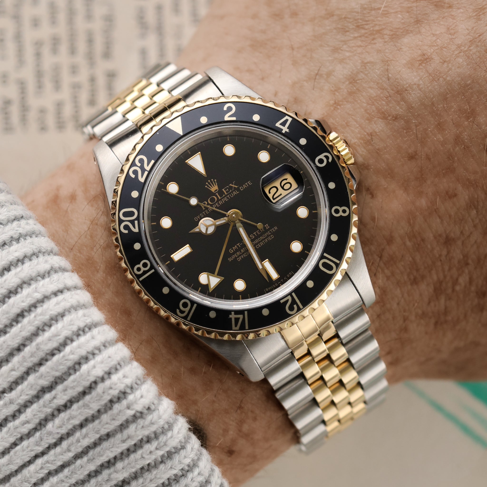 rolex 16713 jubilee