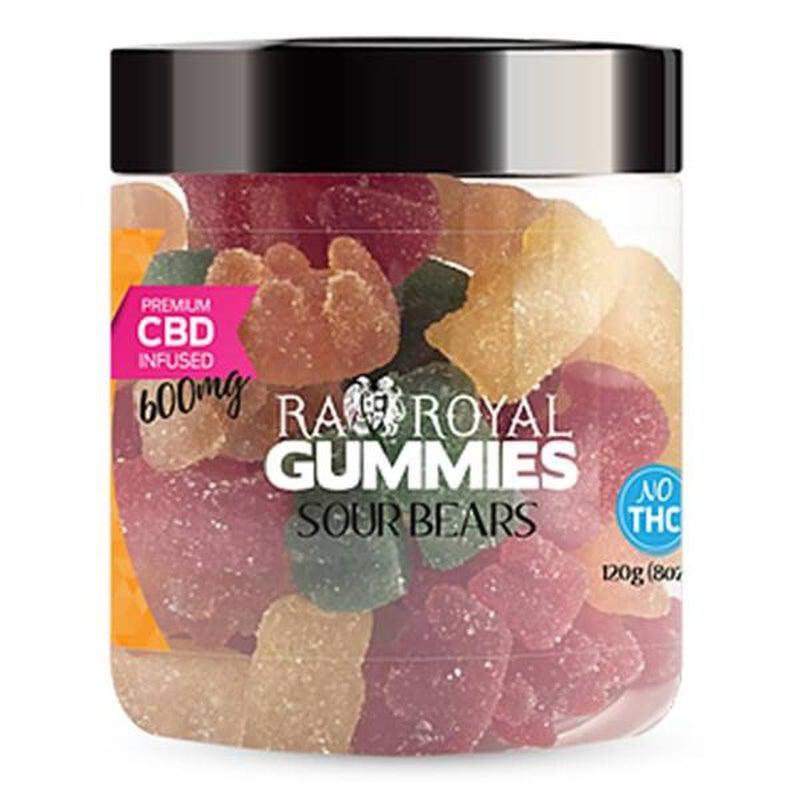 RA Royal CBD - CBD Edible - Sour Bears Gummies - 300mg-1200mg ...