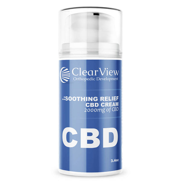 ClearView-Thrive - CBD Topical - Soothing Relief Cream - 1000mg-2000mg ...