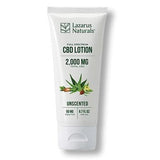 Lazarus Naturals - CBD Topical - Unscented Lotion 600mg-2000mg
