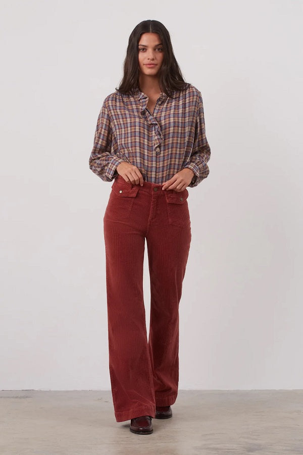 FLEETWOOD RED VELVET PANTS - ShopperBoard