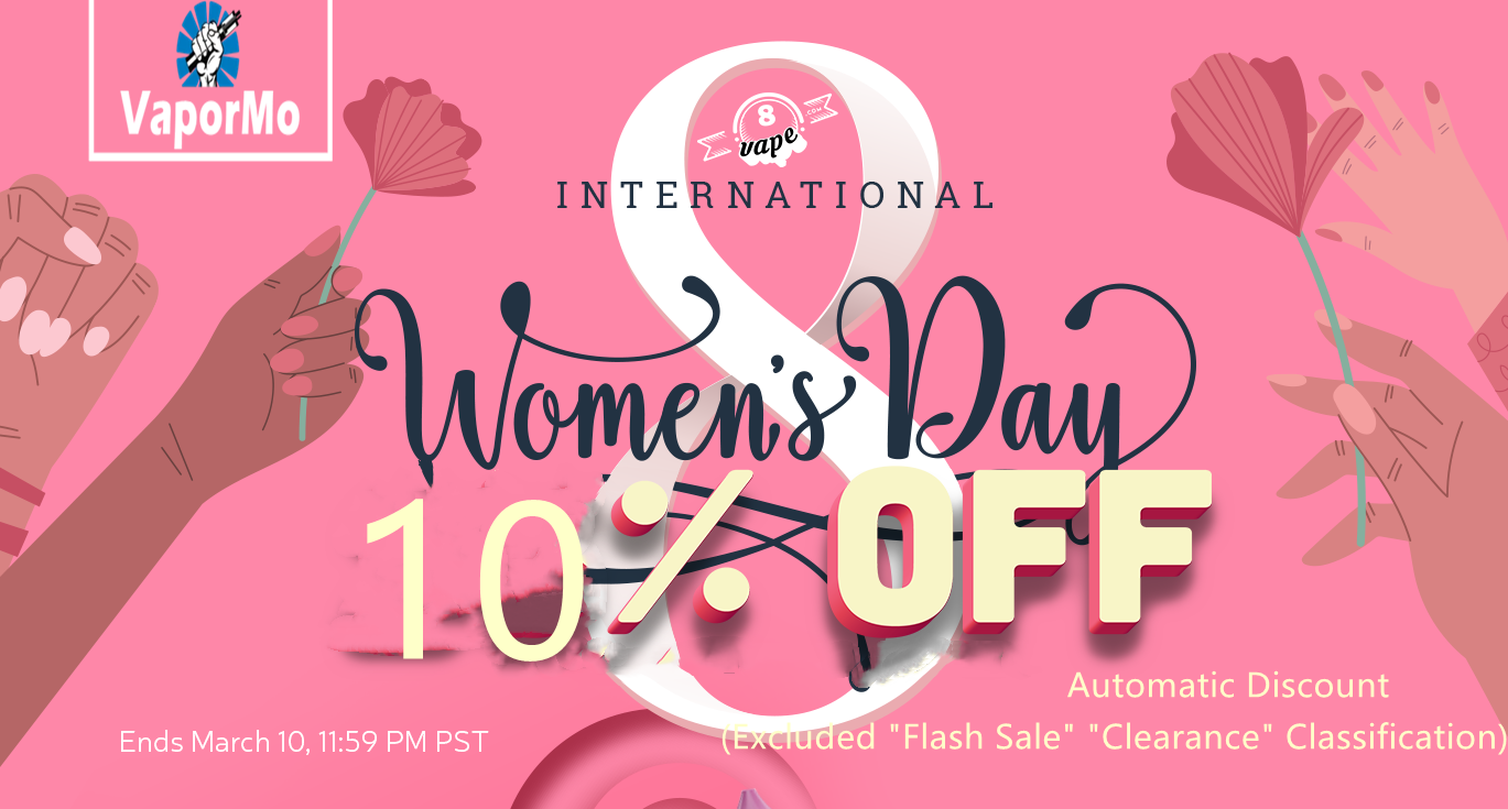 International Women's Day Sale - 10% OFF AUTOMATIC DISCOUNT