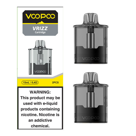 VOOPOO Vrizz Replacement Pod Cartridge 15ml (2pcs/pack) Image 1