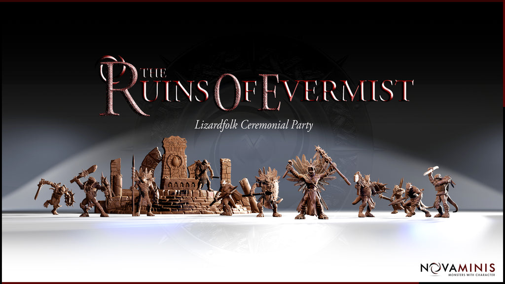 The Ruins of Evermist - Lizardfolk Ceremony Party