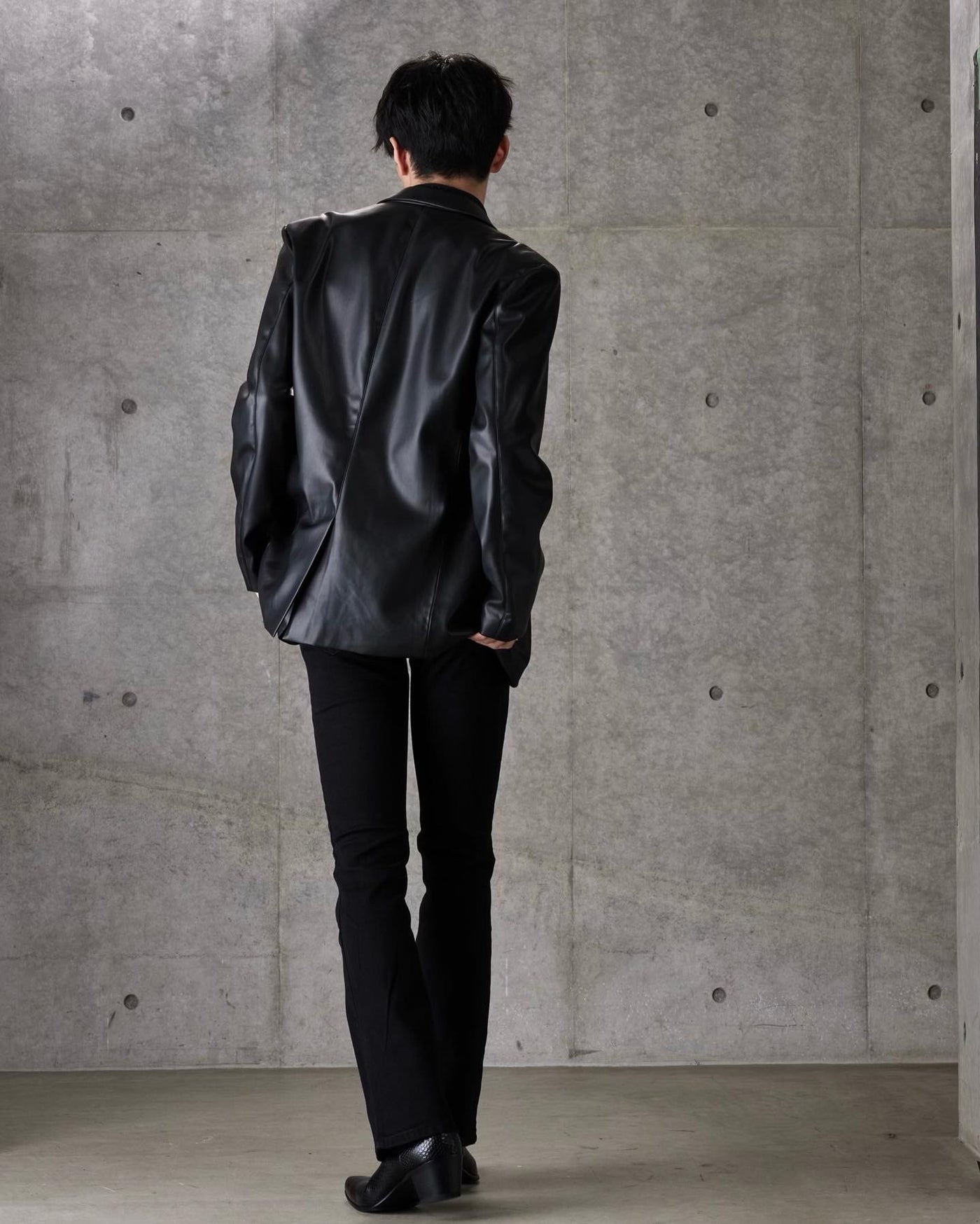 【즉납】“Leather Jacket” 가죽 재킷