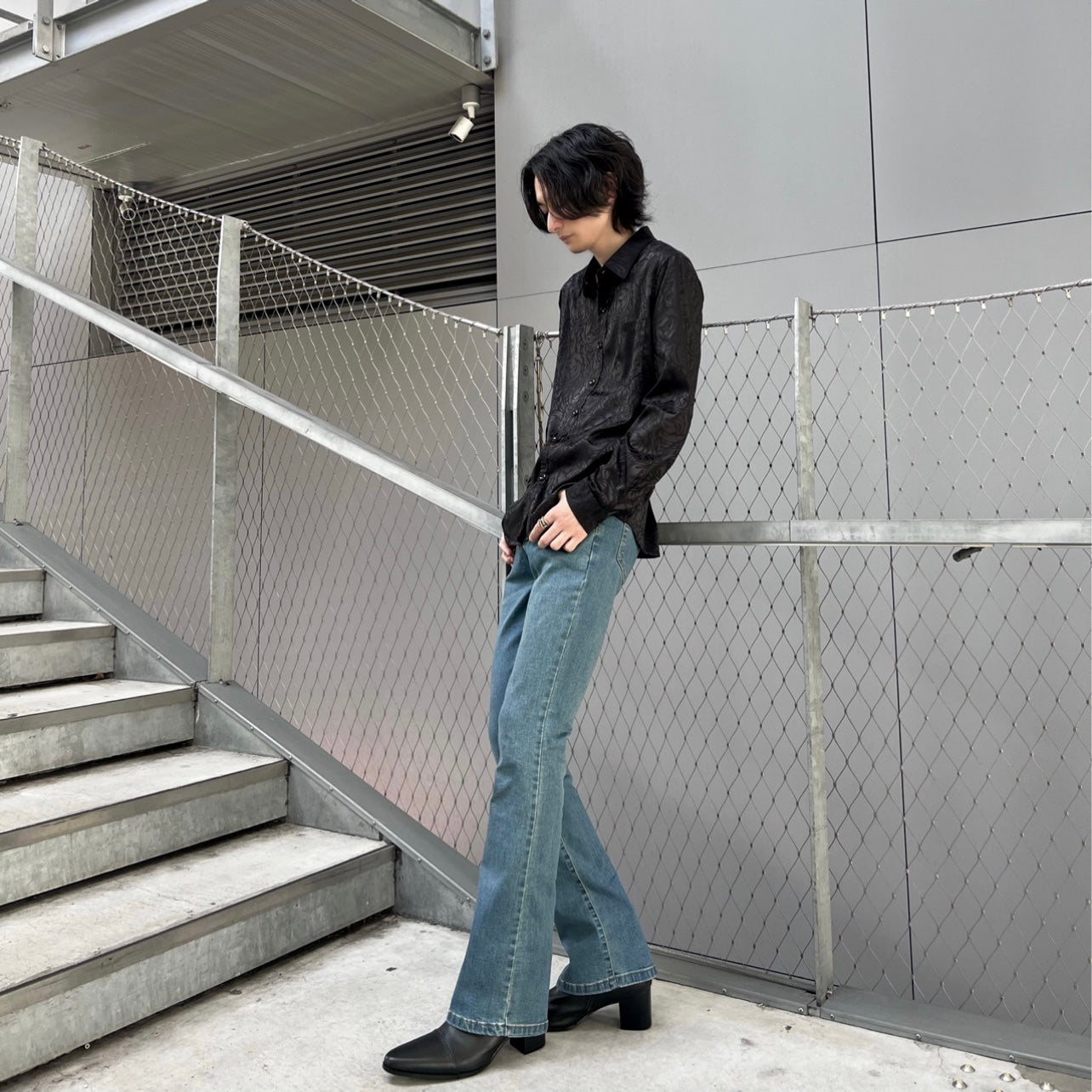 L´Appartement 【KURO/クロ】70s Flare Denim-