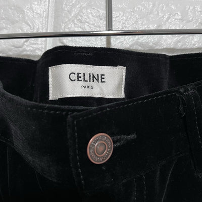 セリーヌ DYLAN ディラン ベルベット デニム CELINE 25inch refrio.com.br