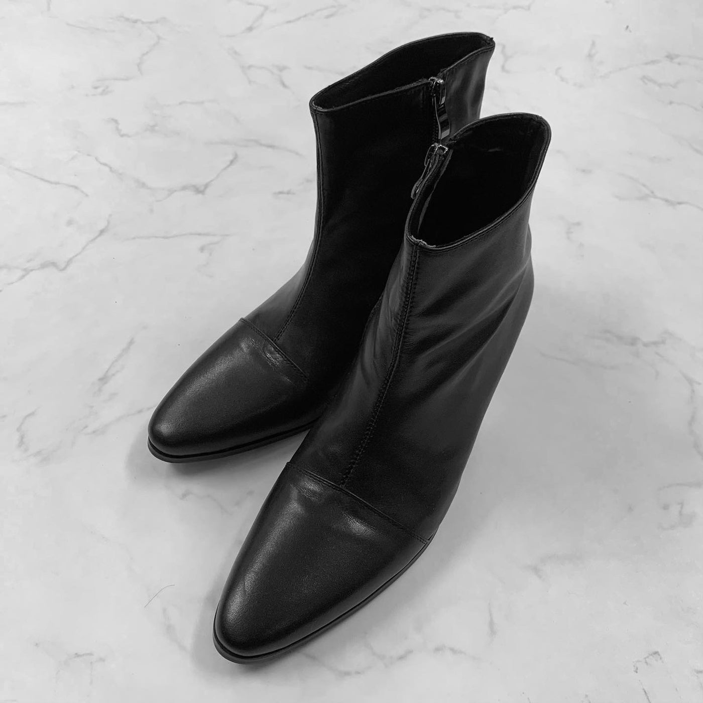 本物品質の panero BASIC 60MM HEEL BOOTS ヒールブーツ 42 kids-nurie.com