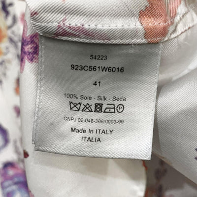 ディオール/DIOR × KAWS 19SS フラワーシルクシャツ