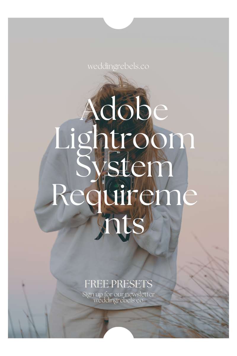adobe lightroom system requirements