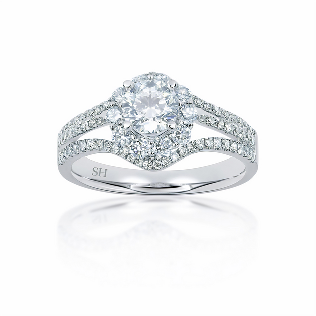 Modern Engagement Rings – SH Jewellery | Diamond Engagement Rings ...