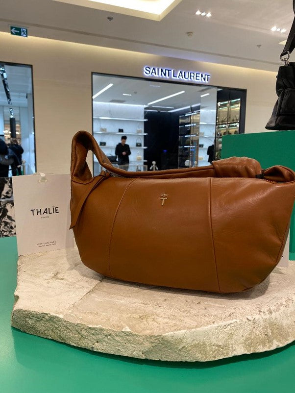 Thalie Paris upcycled leather at Printemps Haussmann