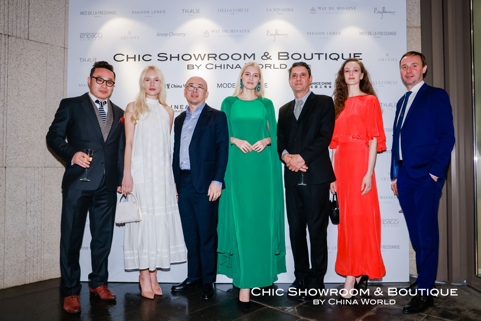 Thalie Paris chic showroom launch in China, event, cleo bags,